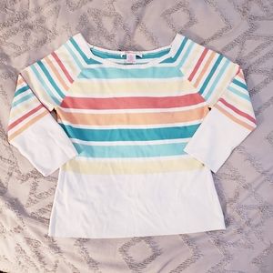 Nine & Co 3/4 Sleeve Knit Blouse Sz. XL